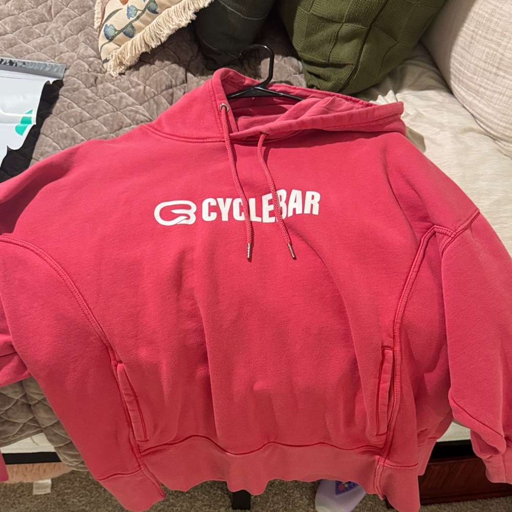 Lululemon Cyclebar Red Hoodie